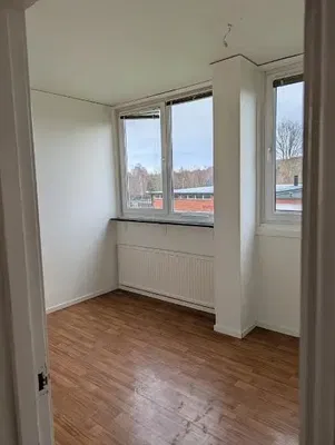 Chambre; parquet, lumière naturelle, vue