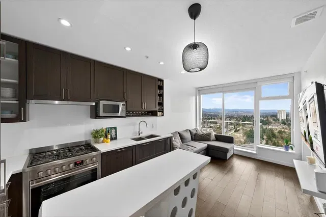 Kitchen; kitchen appliances, view, natural light, modern style