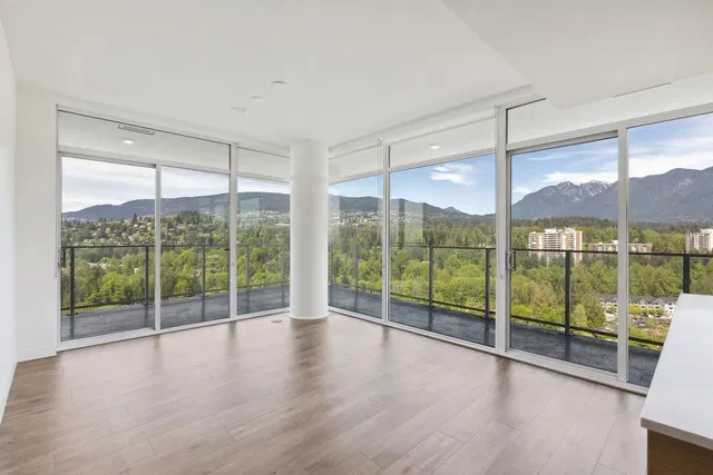 Living room; view, wood floor, natural light