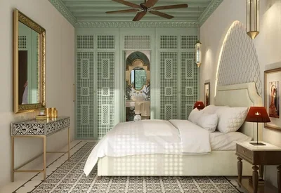 Dormitorio; estilo moderno, luz natural