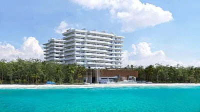 Casa y alrededores; vista