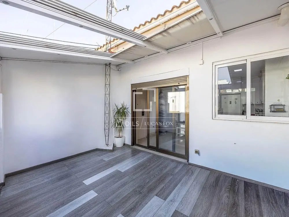 Terraza; luz natural