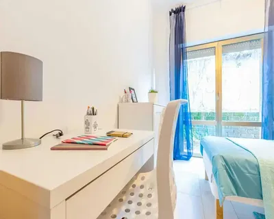 Schlafzimmer; tageslicht, moderner stil