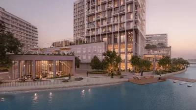 Maison et environs; vue