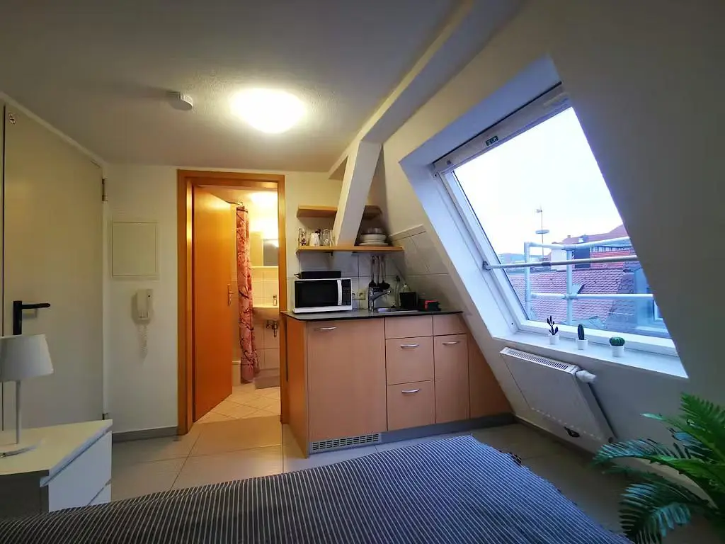 Küche; blick, tageslicht