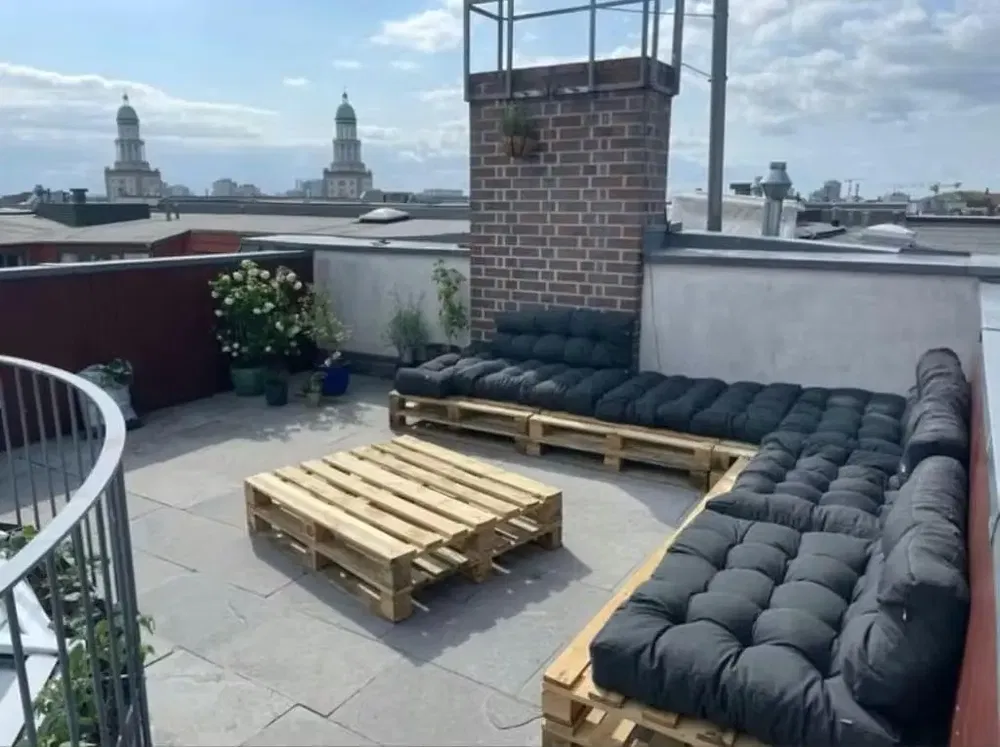 Ταράτσα; θέα