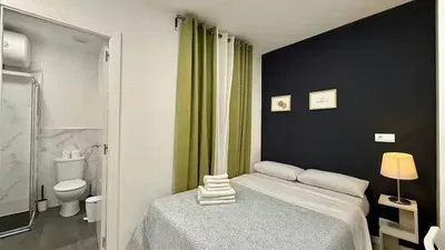 Chambre; lumière naturelle, style moderne