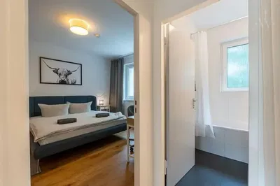 Bedroom; natural light, modern style