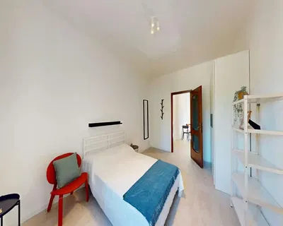 Schlafzimmer; tageslicht, moderner stil