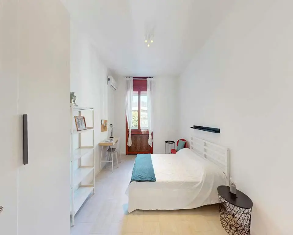 Schlafzimmer; tageslicht, moderner stil