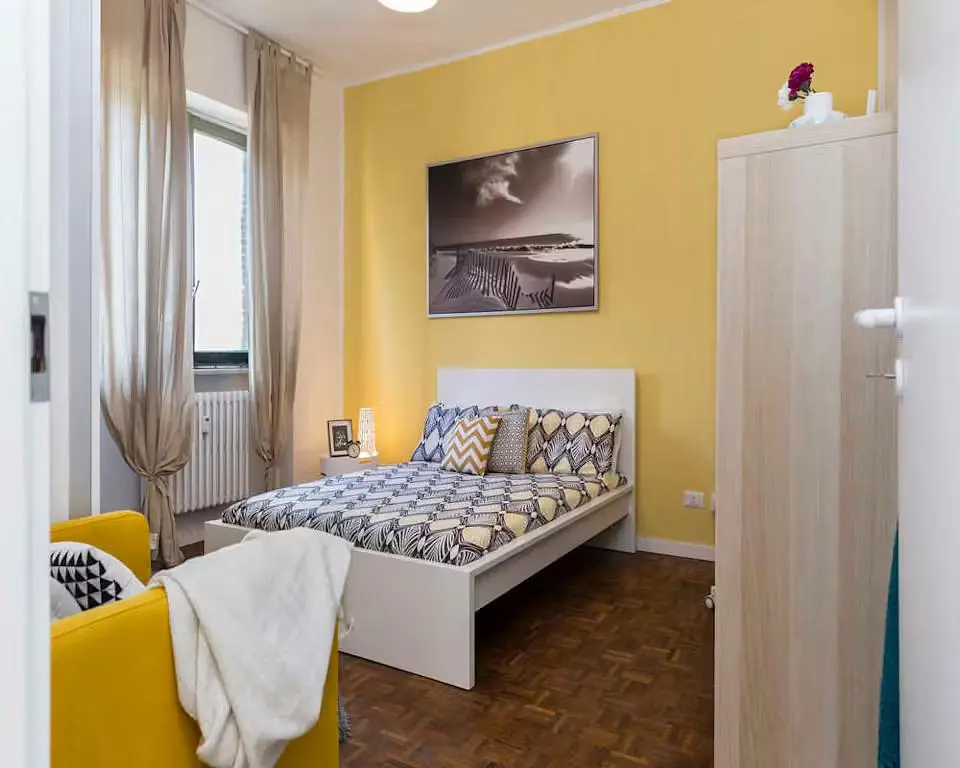 Slaapkamer; natuurlijk licht, moderne stijl