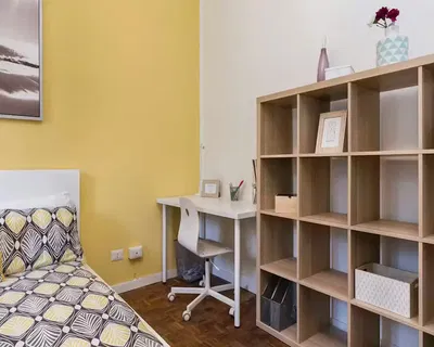 Schlafzimmer; tageslicht, moderner stil