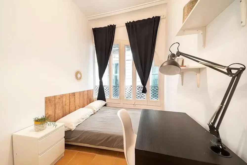 Yatak odası; doğal ışık