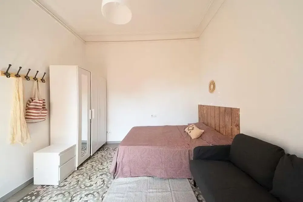 Yatak odası; doğal ışık