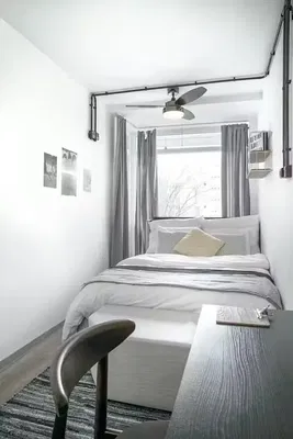 Υπνοδωμάτιο; φυσικό φως, μοντέρνο στυλ