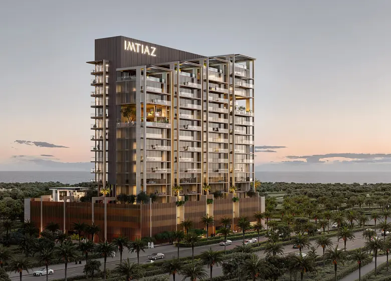 Dům a okolí; výhled