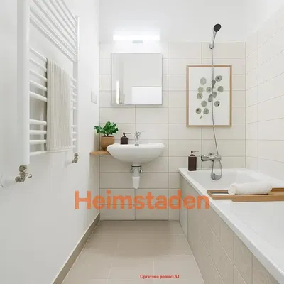 Łazienka; podłoga z płytek, światło dzienne, wyremontowany