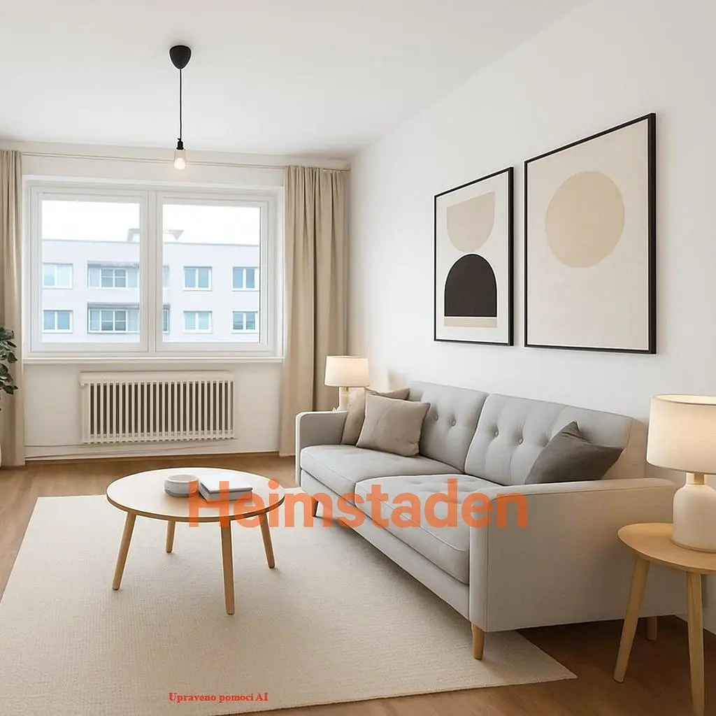 Salon; vue, lumière naturelle, style moderne