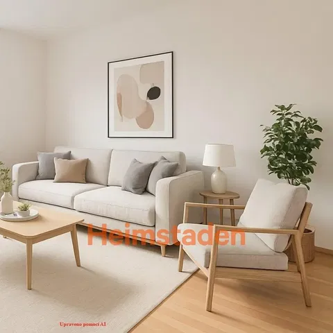 Хол; модерен стил, дървен под, естествена светлина