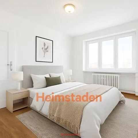 Bedroom; natural light, modern style, wood floor