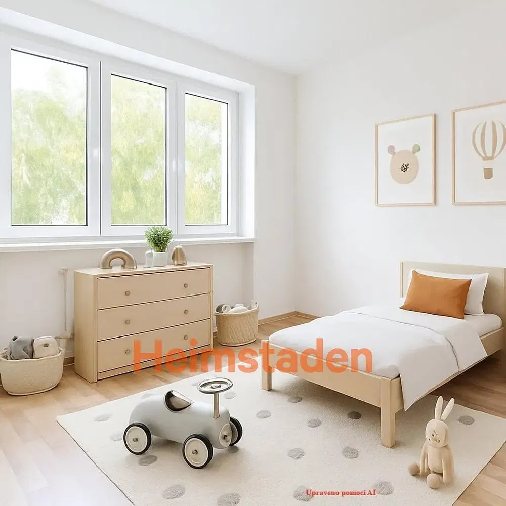 Dječja soba; prirodna svjetlost, moderan stil