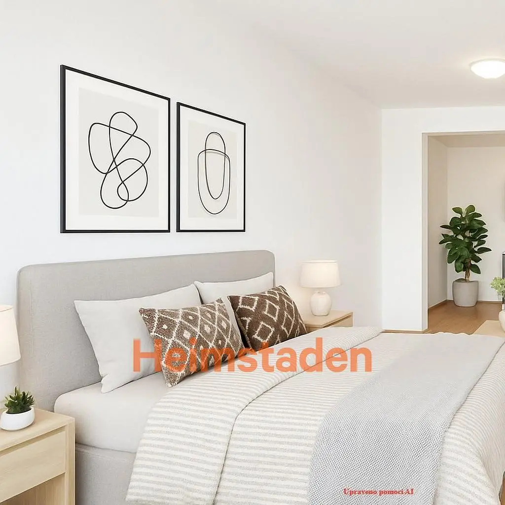 Bedroom; modern style, natural light