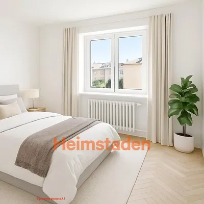 Sypialnia; światło dzienne, widok