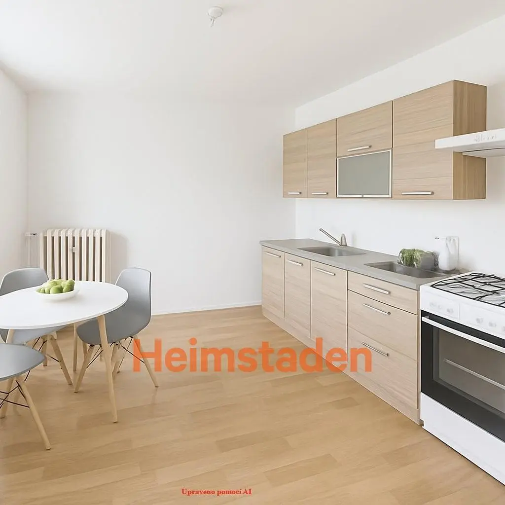 Kuchnia; sprzęt kuchenny, podłoga drewniana, styl nowoczesny, wyremontowany, światło dzienne