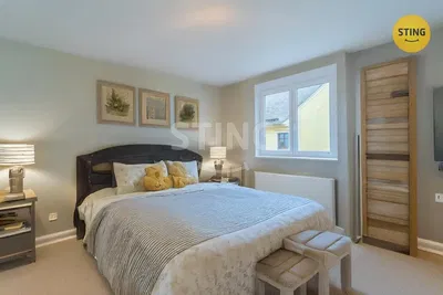 Dormitorio; luz natural, estilo moderno