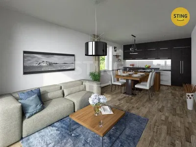 Wohnzimmer; moderner stil, holzboden, tageslicht
