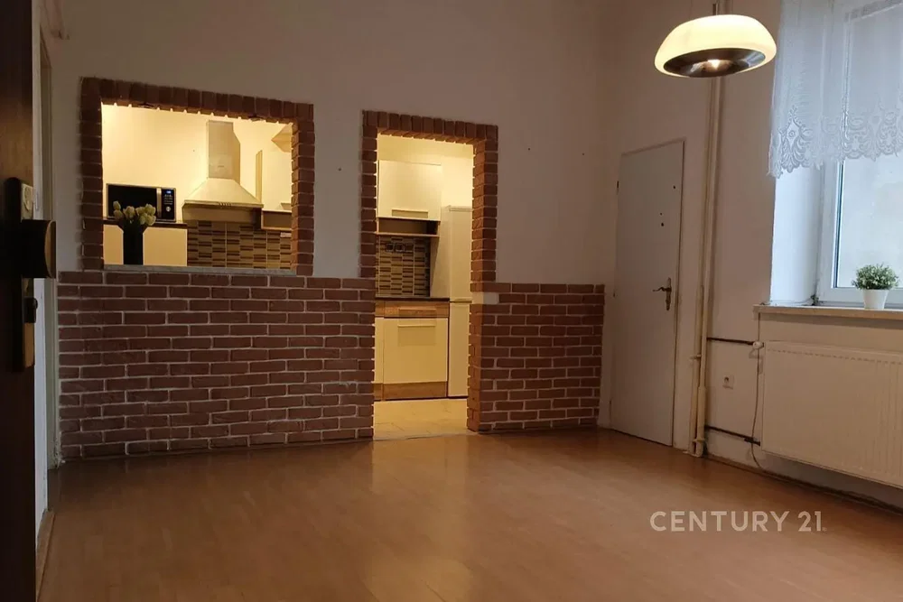 Living room; wood floor, natural light