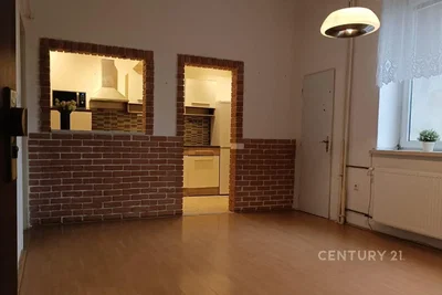Living room; wood floor, natural light