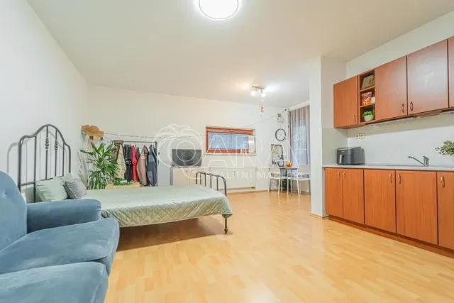 Kitchen; wood floor, natural light