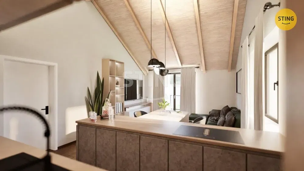 Küche; blick, tageslicht, moderner stil