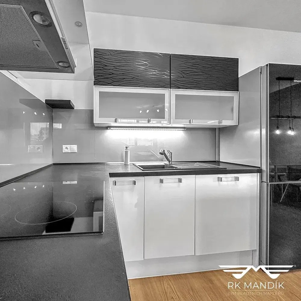 Kitchen; kitchen appliances, renovated, natural light, modern style