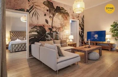 Wohnzimmer; tageslicht, moderner stil