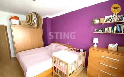 Bedroom; wood floor, natural light, modern style