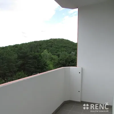 Balkon; manzara, fayans zemin