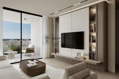 Woonkamer; uitzicht, moderne stijl, natuurlijk licht