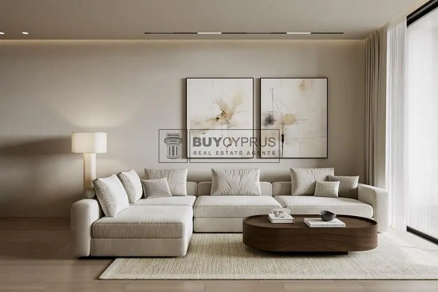 Woonkamer; natuurlijk licht, moderne stijl, houten vloer