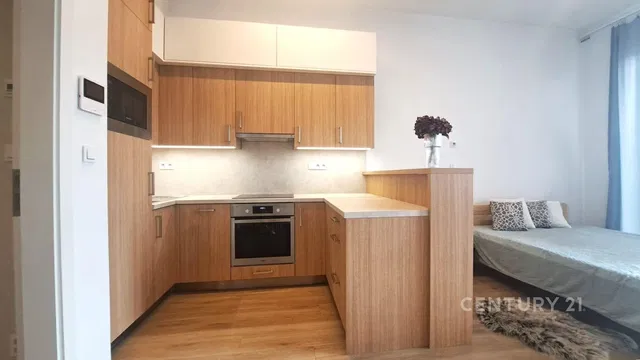 Küche; küchengeräte, moderner stil, renoviert, tageslicht