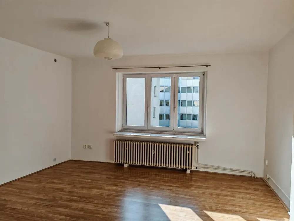 Wohnzimmer; holzboden, tageslicht, blick