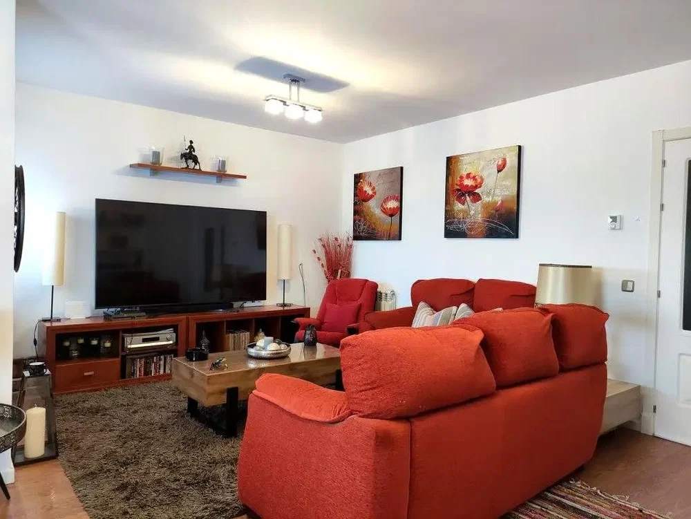 Salón; luz natural, estilo moderno
