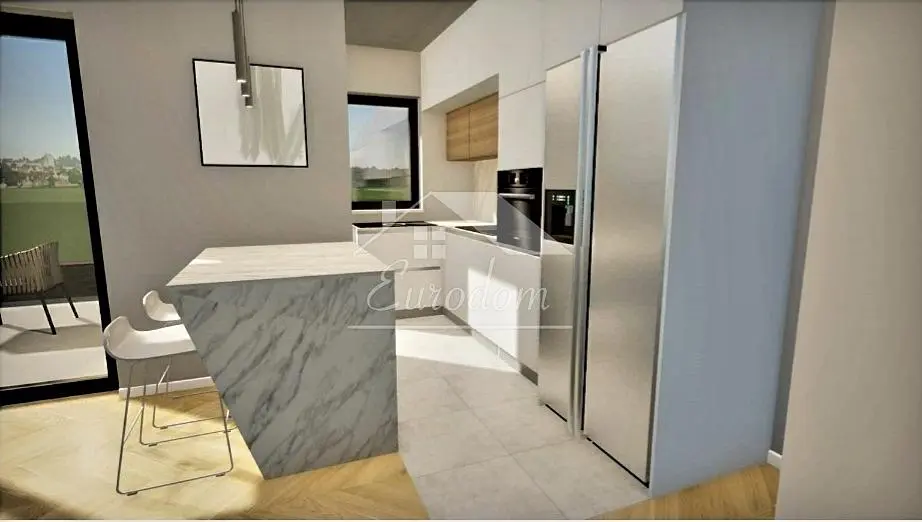 Kuhinja; kućanski aparati, pogled, prirodna svjetlost