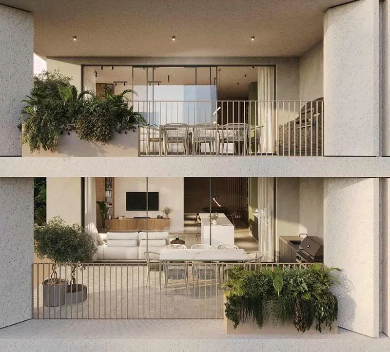 Balkon; blick, tageslicht