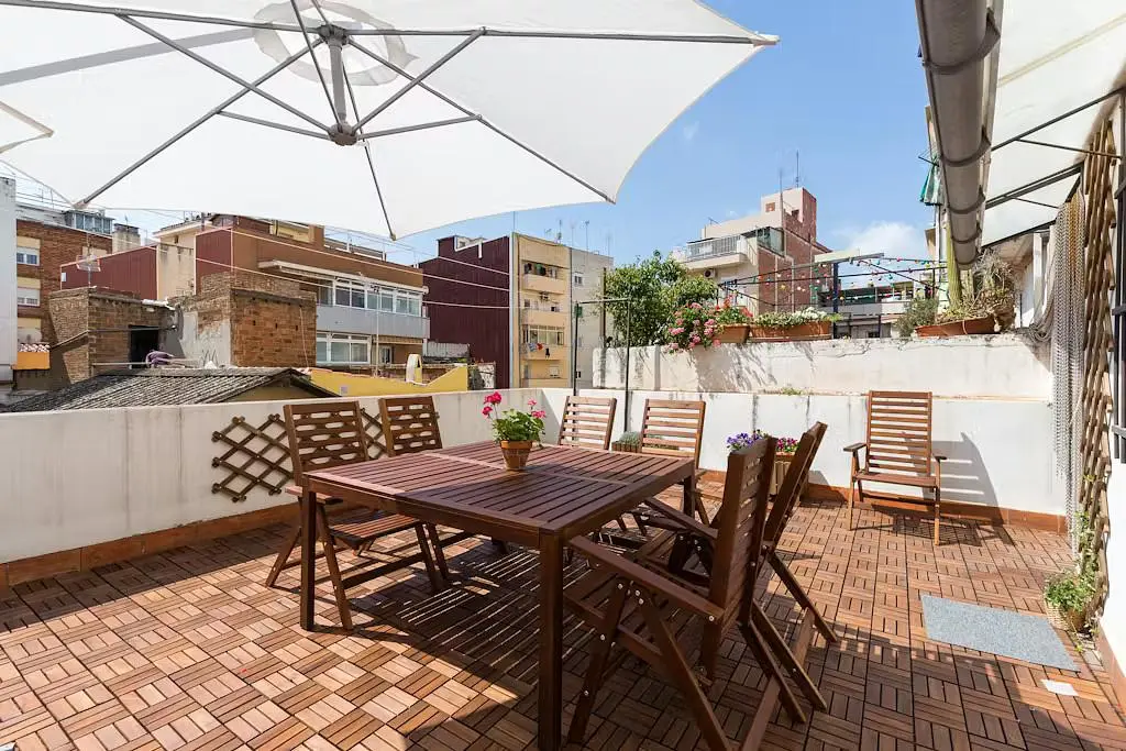 Terrasse; blick, tageslicht