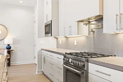 Kuhinja; kuhinjski aparati, moderni stil, renoviran, prirodno svjetlo