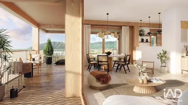 Wohnzimmer; blick, holzboden, tageslicht, moderner stil