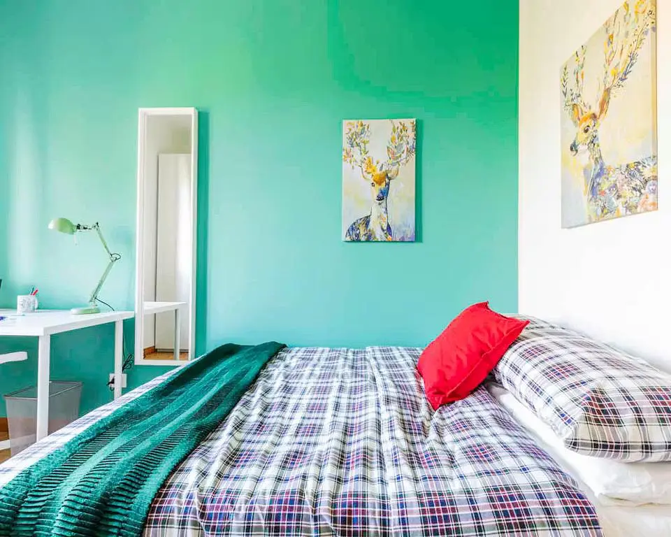 Schlafzimmer; tageslicht, moderner stil