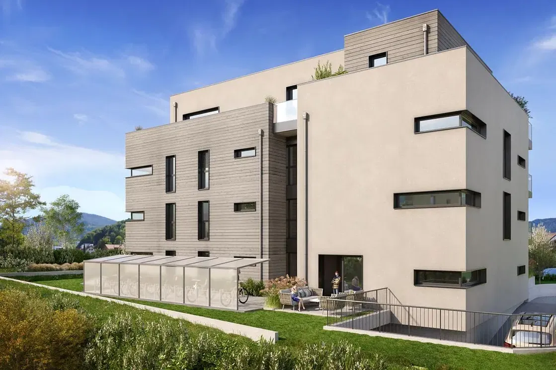 Haus und umgebung; blick